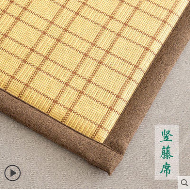 红木凉席夏天款竹席中式简约藤席防滑实木加厚沙发垫夏季坐垫