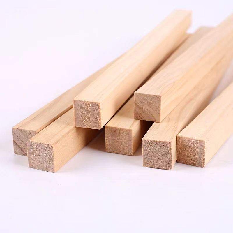 实木松木条diy手工木条模型材料桐木片木条方条木棒扁松木板批发
