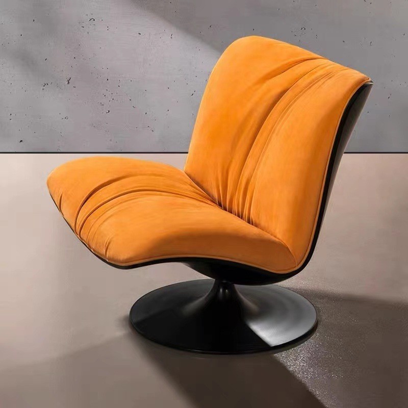 baxter轻奢意式极简旋转单人沙发客厅玛丽莲懒人阳台鸭嘴休闲躺椅