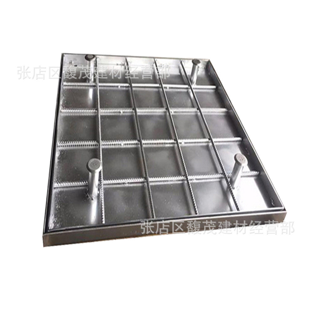 304不锈钢井盖 方形隐形装饰下水道排水沟201盖板下沉式雨水篦子
