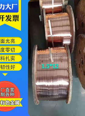 厂家供应t2紫铜紫铜tu2丝扁线镀锡铜绞线铜丝合股