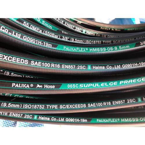 热销sae100r15钢丝缠绕胶管柔软6缠绕管钢丝层