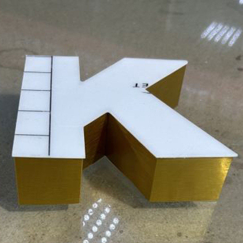 贴墙招牌发光字门头亚克力雕刻led不锈钢迷你超市悬挂广告牌