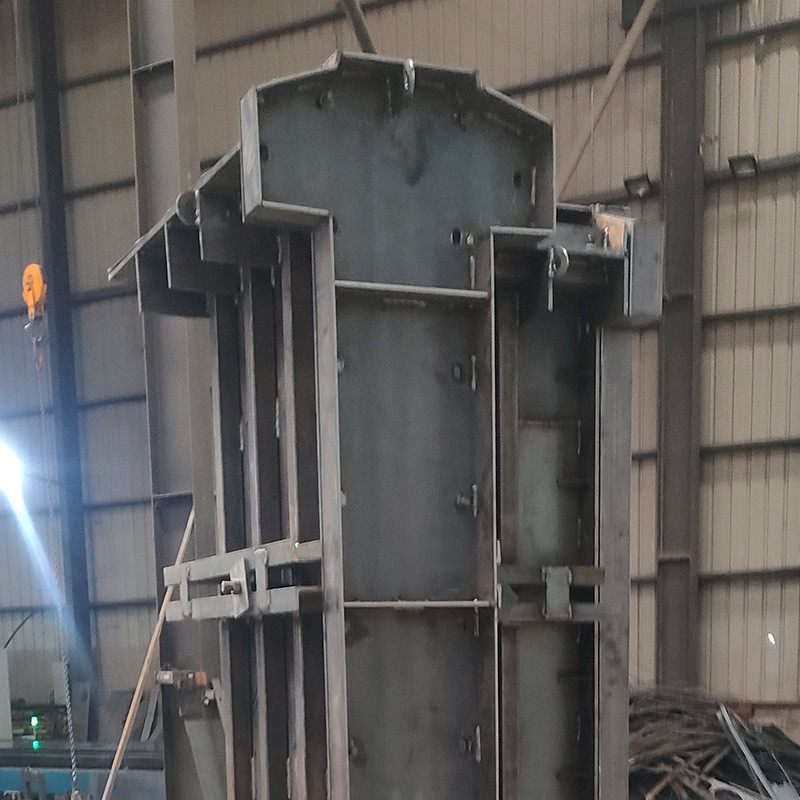 装配式水泥围墙钢模具模具围墙立柱整体式建筑工程装配式围墙模板