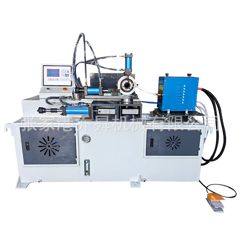 热销fk-40nc管材封口机铁管铜管高频不锈钢管自动封管机圆管收口