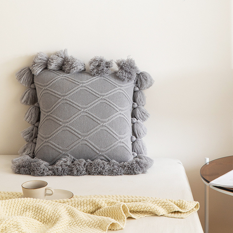 不含芯ins风抱枕套床头靠枕垫子酒店样板房沙发客厅轻奢抱枕北欧