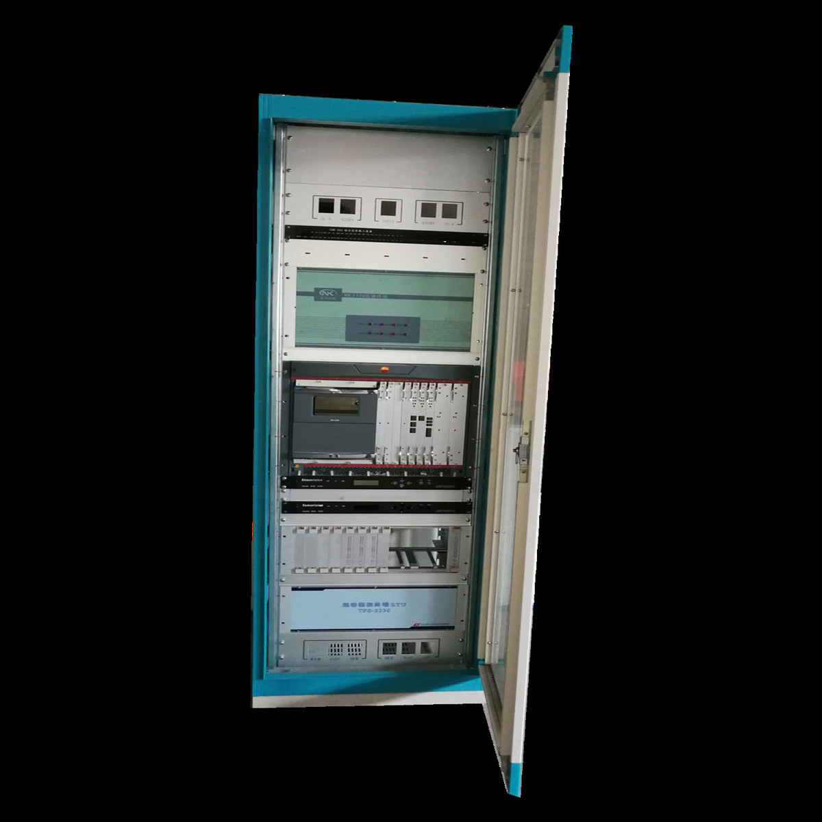 河北加工厂家36u42u48u铝合金19英寸网络机柜通讯机柜控制机柜