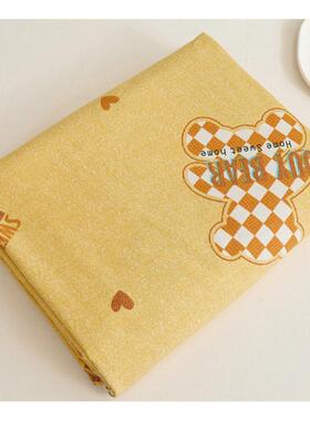 9wor磨毛新人小碎花单件床单被套单双美式被罩可定做冬季保