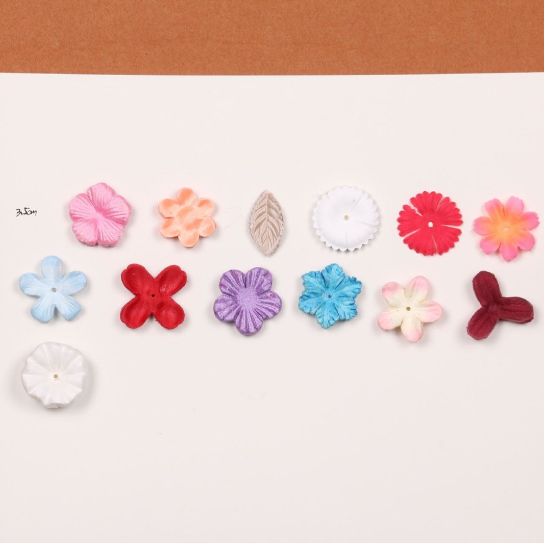 工艺品批发仿真花瓣花片布花绢布花瓣厂家diy材料辅料来样生产