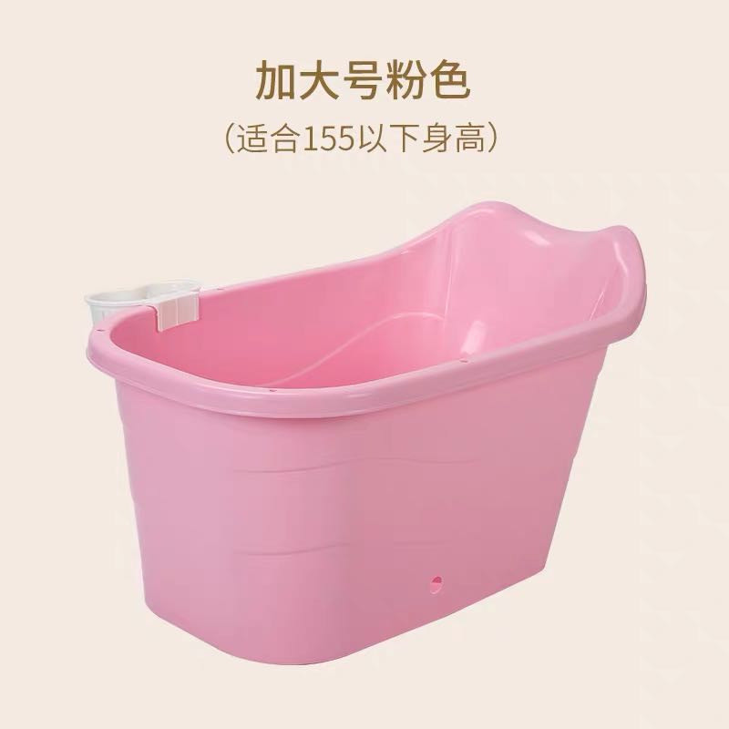 批发儿童洗澡桶塑料家用宝宝洗澡盆带盖婴幼儿泡澡桶浴桶加大号坐