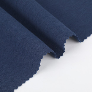 现货190克棉米呢涤棉平纹薄素超薄爽滑面料春夏休闲家居服布料