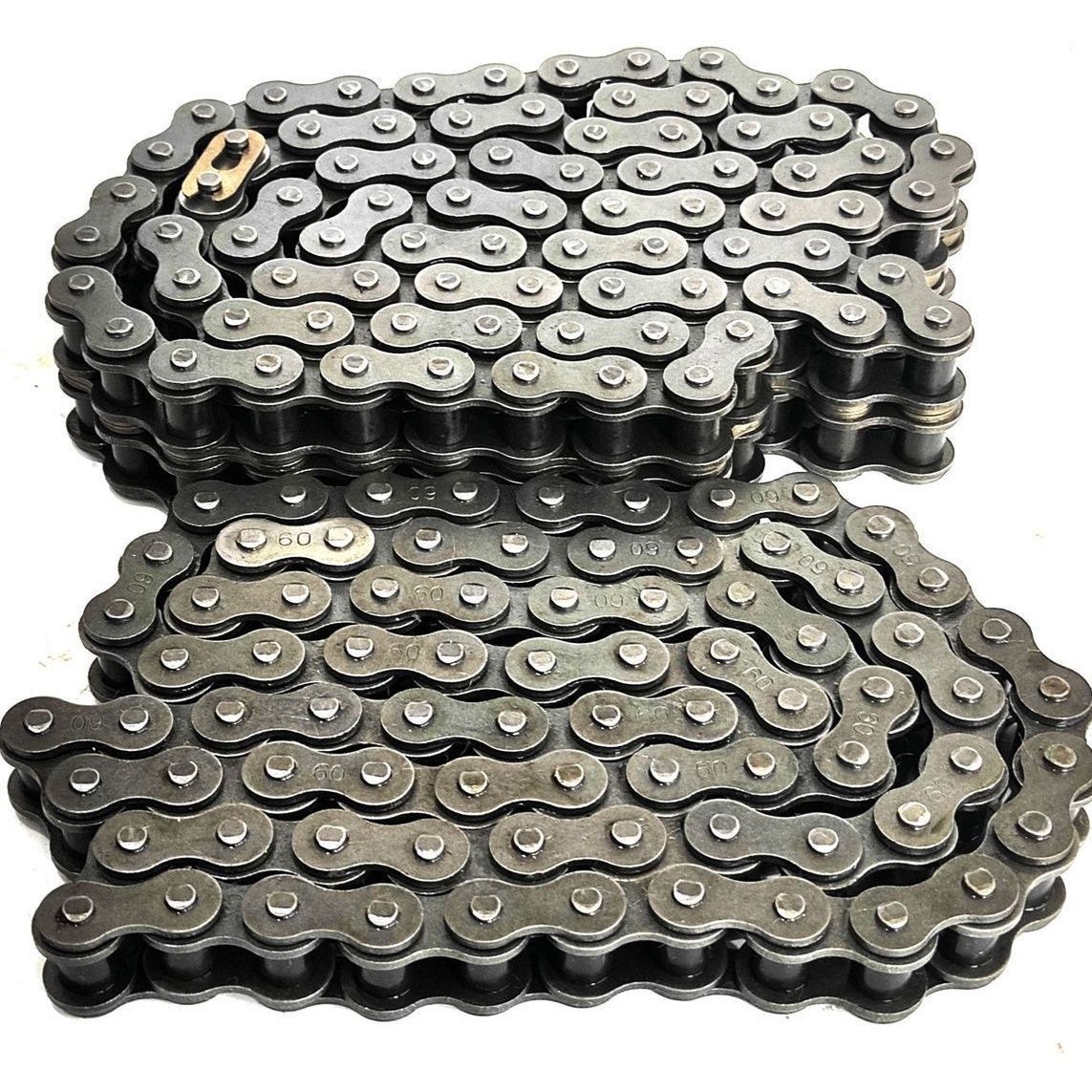 锰钢工业传动滚子链条3分06B/4分08B/5分10A/6分12A/1寸16A单双排