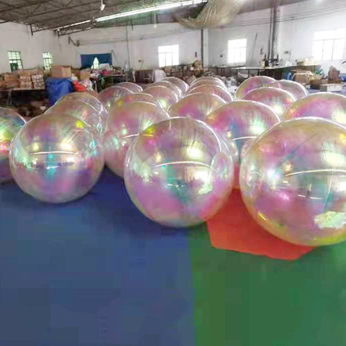 热销充气pvc镜面球反光球反射酒吧道具大型活动场地装饰球舞台球