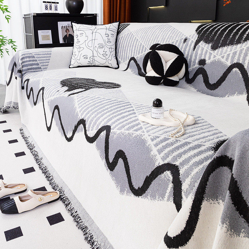 芭提雅沙发巾雪尼尔四季通用全包沙发套防尘罩一片式沙发大盖布垫,居家布艺,沙发垫,淘宝优惠券,粉丝福利购,淘宝优惠卷