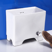 ll脚控陶瓷拖把池家用阳台卫生间超极窄长型加高小号尺寸洗墩布地