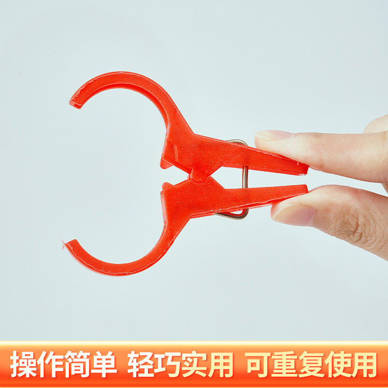 吊秧夹绑黄瓜夹大棚蔓吊秧夹藤蔓塑料夹固定夹农业扶蔓夹批发