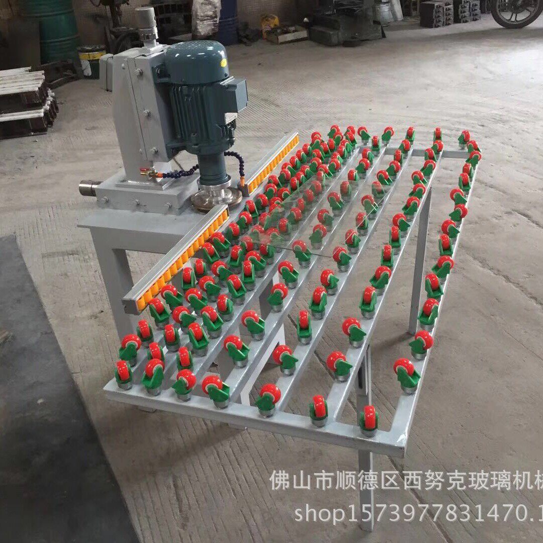 快速玻璃磨边机建筑家具中空玻璃倒菱机供应磨边机厂家直线