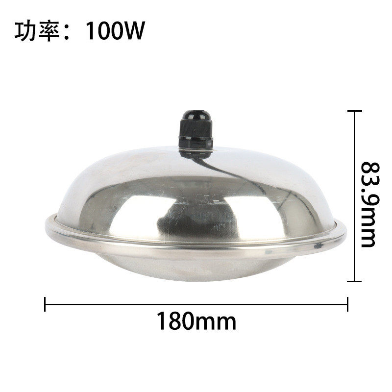 热销池塘除冰器防干烧恒温控制户外园林冬季加热器鸟浴300w融冰器