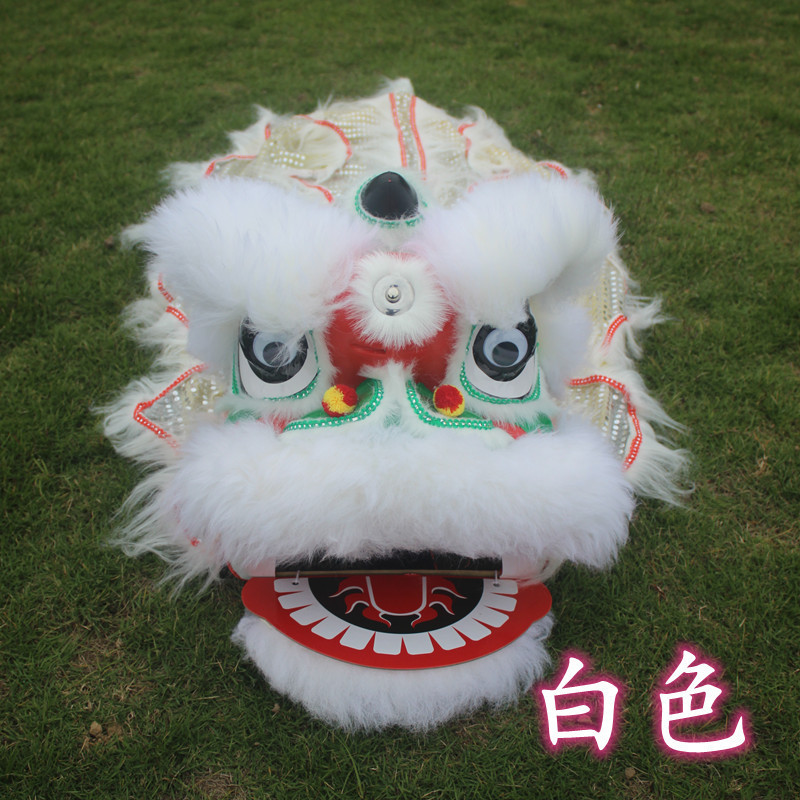 经典款儿童舞狮子羊毛塑料幼儿园表演道具狮子舞狮醒狮子舞狮子