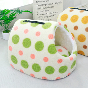 秋冬款 工厂可批发 宠物窝防寒保暖通用猫狗窝睡觉窝半封闭窝便携式