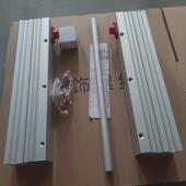 多节铝合金平推滑轨书桌餐台餐桌多节铝合金橱柜滑轨多节滑轨