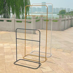 新款婚庆道具弯角指示牌架背景架婚礼花架迎宾区铁艺方形拱门展架