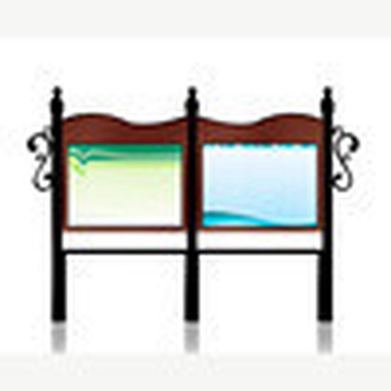 厂家批发广告牌来图定制金属标牌表面定制广告牌烤漆宣传栏