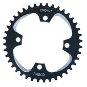 42T 热销自行车牙盘 山地车104BCD轮盘 铝合金正负齿 链轮齿盘