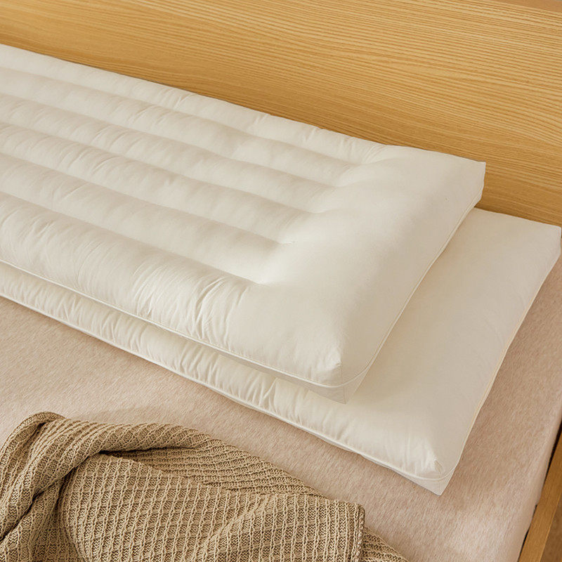 热销7L双人枕芯长款一体情侣枕儿童1.2米长枕头加长1.5m亲子枕1.8