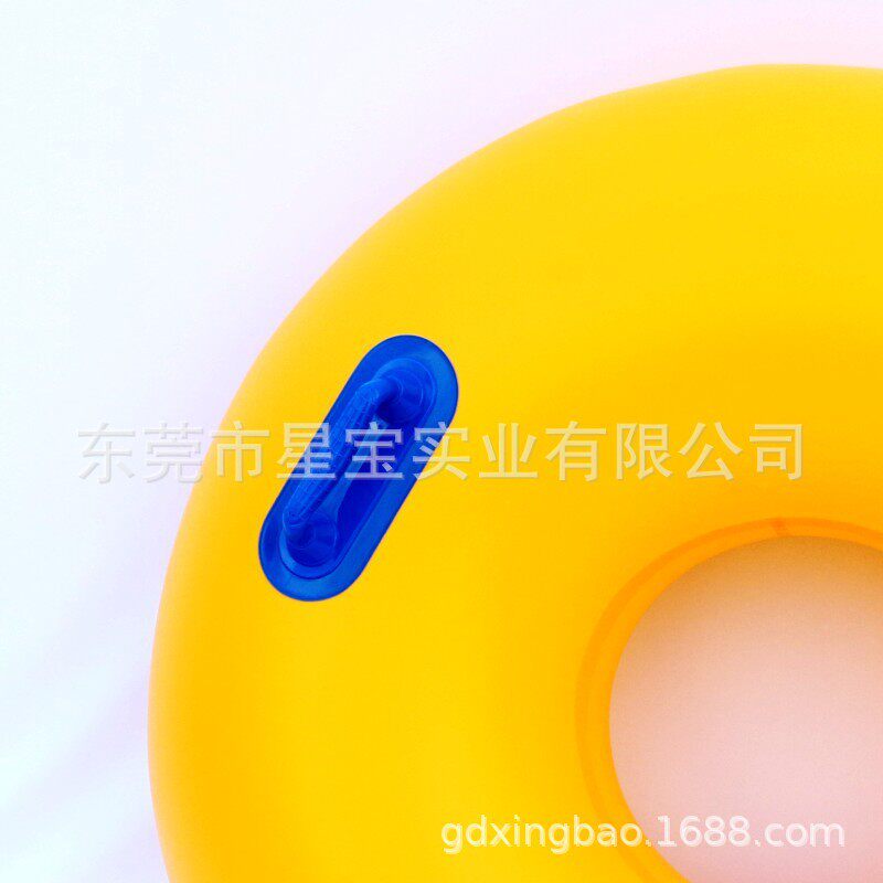 东莞厂家直销单人游泳圈水上乐园专用单人皮筏圈106cm加厚游泳圈