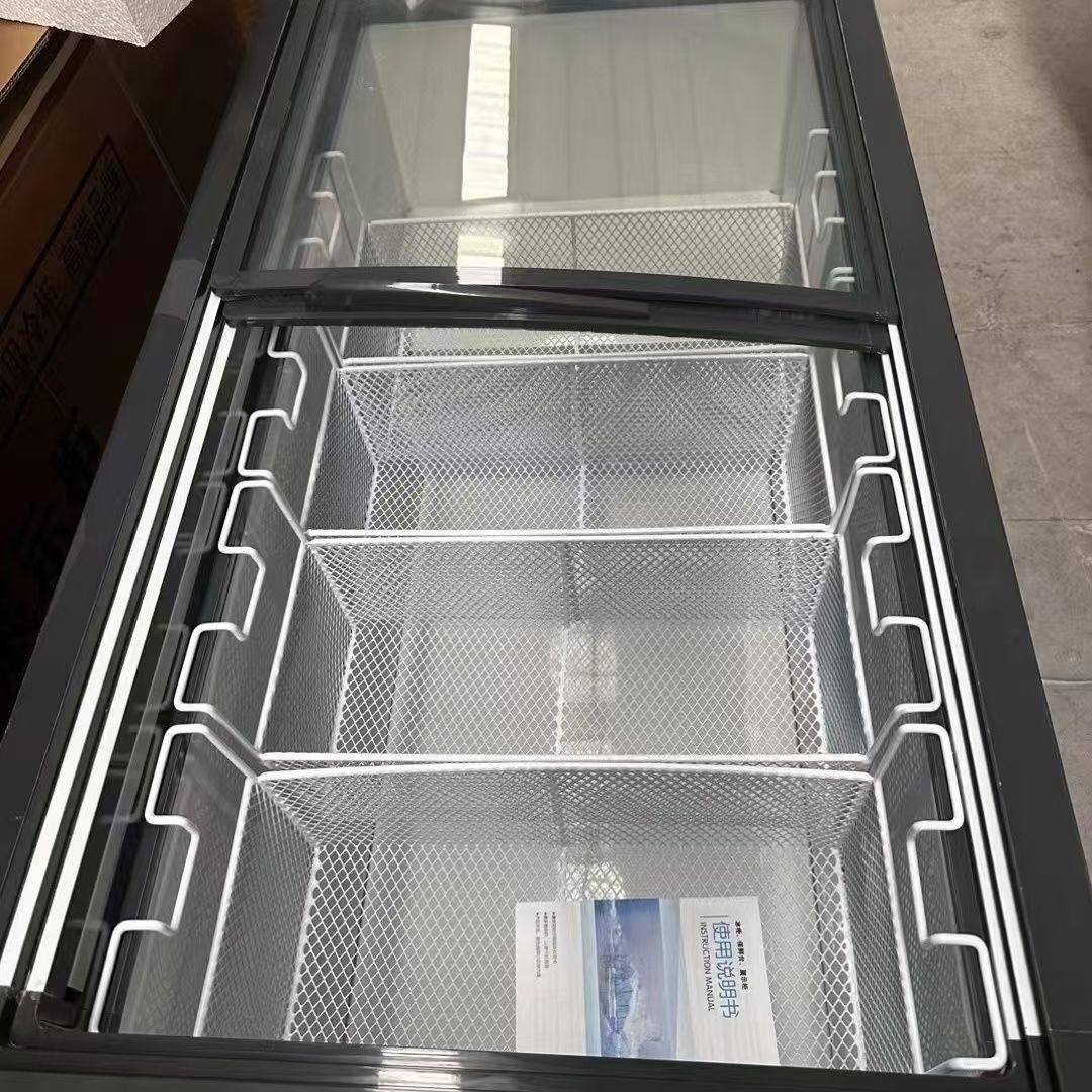 冰柜内置物筐架分隔板挂篮隔断冰柜专用收纳筐分格网分层架分类篮,收纳整理,冰柜置物架,淘宝优惠券,粉丝福利购,淘宝优惠卷