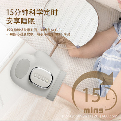 热销智能手部按摩器加按摩气压穴位热敷新款电动手部按摩仪无线手