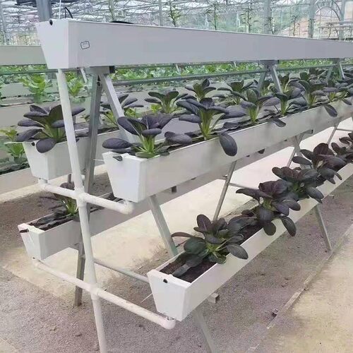 热销供应温室无土栽培系统水培水培营养种植槽无土栽培种植槽立体