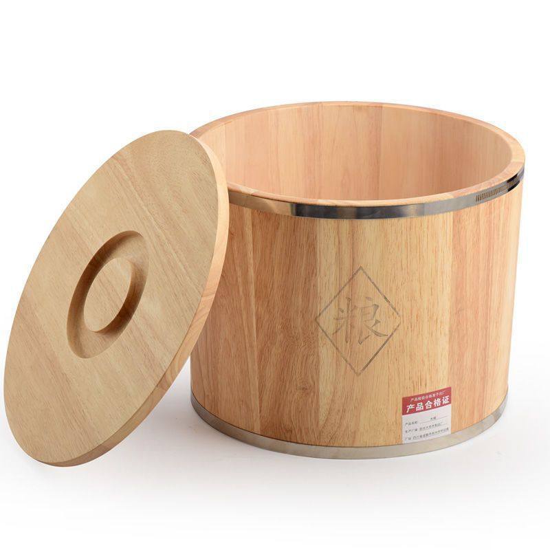 木米桶用斤防虫小号储米箱密封米桶防潮装米桶米盒面桶,厨房/烹饪用具,米桶/米缸,淘宝优惠券,粉丝福利购,淘宝优惠卷