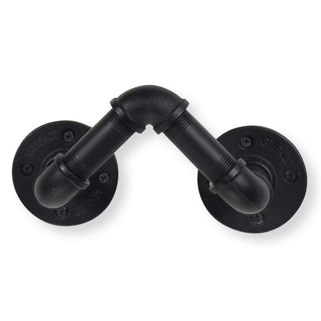 批发铁艺壁挂酒架创意单瓶红酒架葡萄水管美式红酒架摆件