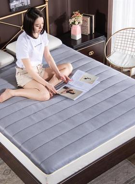 5d学生宿舍加厚防滑1.5米双人床垫子90cm透气单人床褥垫子-6cm厚