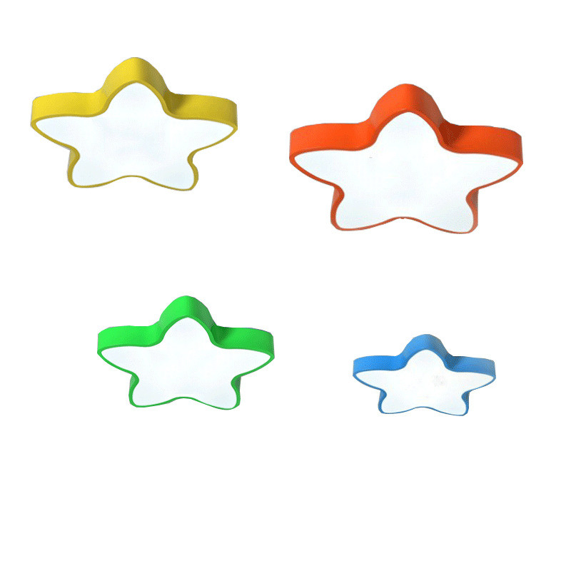 led海星教室灯创意星星造型灯海洋吸顶灯口才教室大厅天花顶吊灯