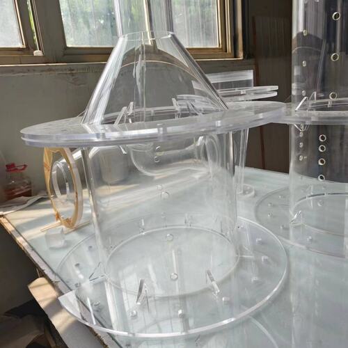 热销亚克力大型实验装置仪器有机玻璃透明设备精密装置配件加工
