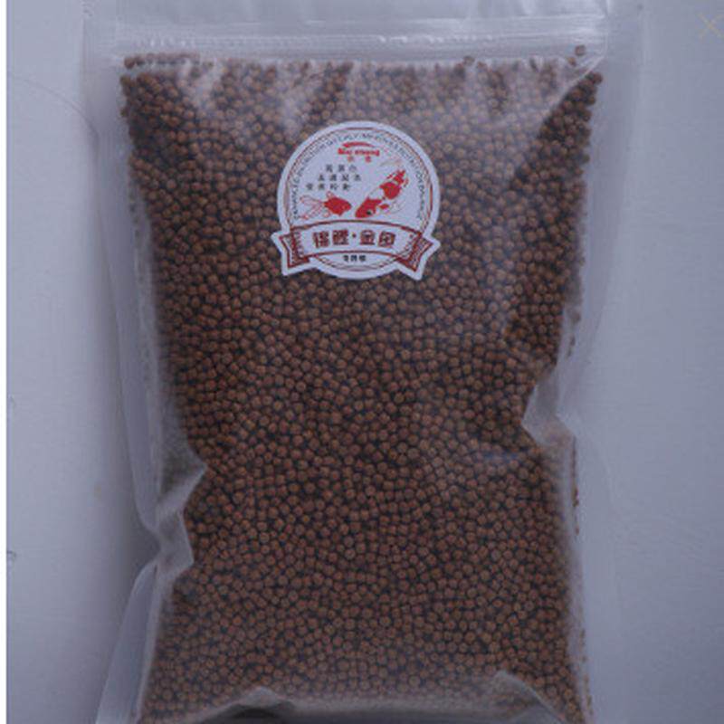 观赏鱼饲料锦鲤金鱼粮通用颗粒增体增色粮鱼食料渔场养殖上浮批发