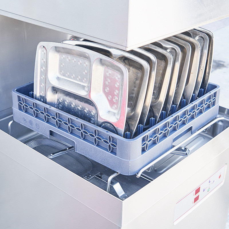 揭盖式洗碗机全自动商用洗碗机餐厅酒店学校食堂饭店洗盘子杯机