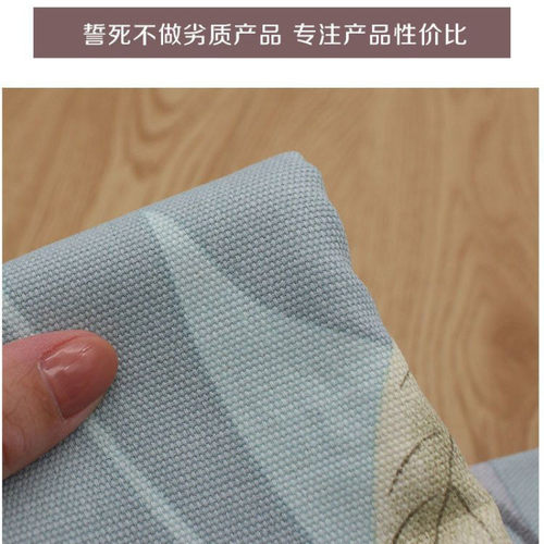 【太厚不起皱】加厚棉布老粗布床单单件帆布亚麻双人被单2美之程