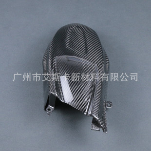 热销适用于维斯帕vespagts300hpe踏板车改装 碳纤维防烫发动机盖