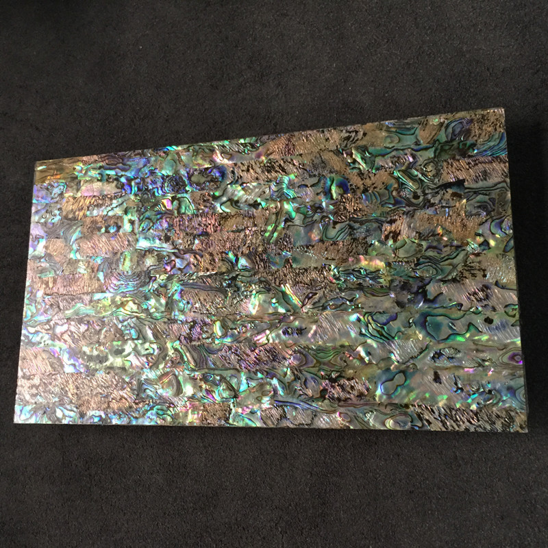 1mm厚双面天然鲍鱼贝壳板特色纹贝母片创意雕花镶嵌五彩装饰材料