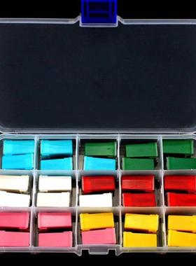 30件20a-60apal保险丝迷你长型方形保险丝保险丝盒式套件