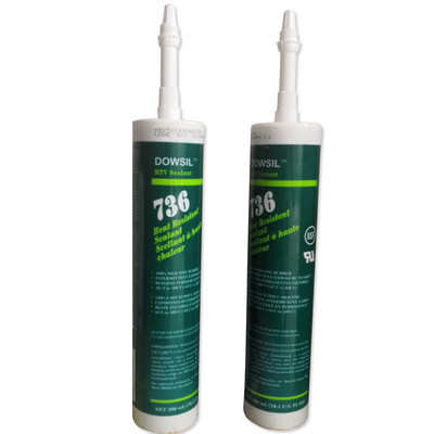 dowsil736红色密封胶硅胶发热管密封胶电路炉面板电熨斗耐高温