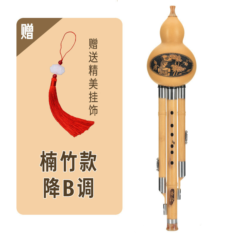葫芦丝入门小学儿童楠竹乐器初学c调降b调成人专业演奏型厂家直销