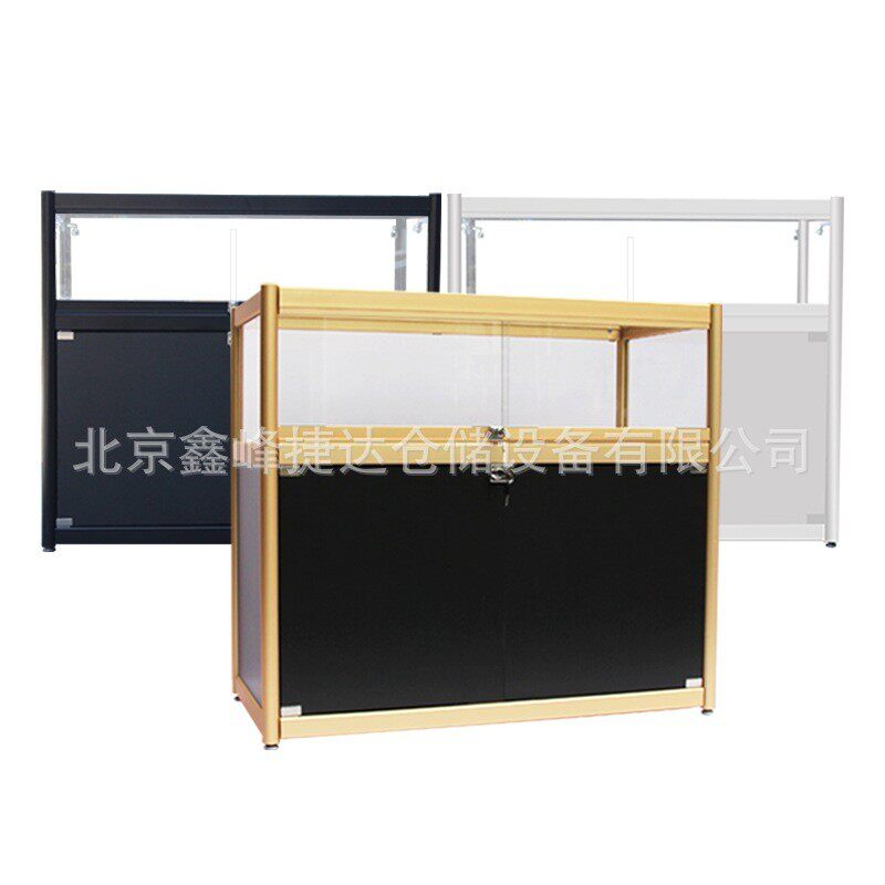 透明首珠宝展柜手机柜台配件样品柜子玻璃饰品模型烟酒展示柜带锁