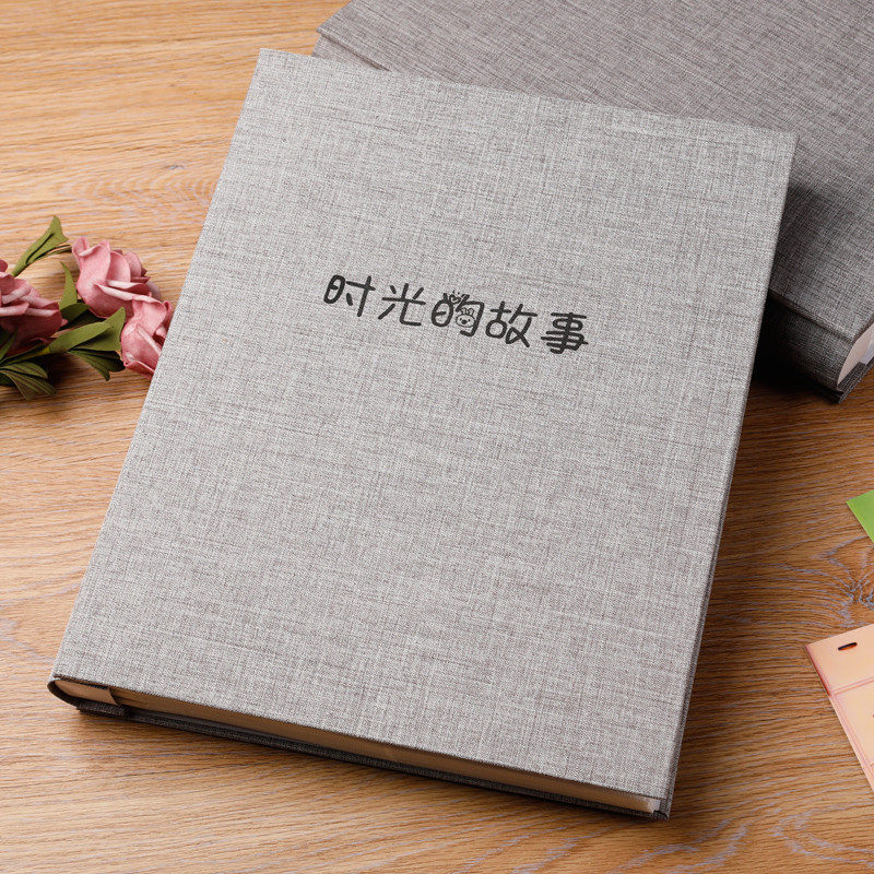 ip9d相册本影集5寸6寸竖装插页式记录簿成长纪念册家庭7寸8情侣大