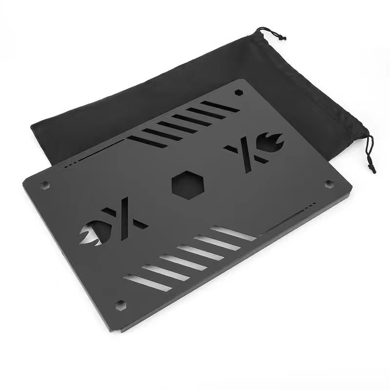 雪峰gs450平板燃烧器专用盖板户外igt一单元露营铝合金顶板板烧烤