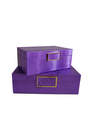 装饰收纳盒客厅样板房衣帽间家居储物盒饰品摆件盒衣橱首饰软装